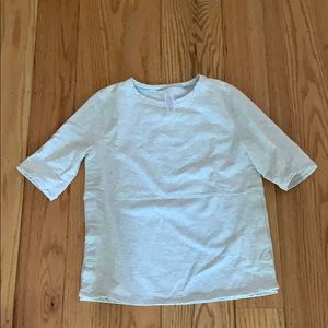 Ivivva  light gray pullover size 10